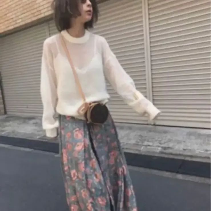 トップス Ameri Vintage BUSTIER PATTERN KNIT SET Ameri（アメリ）の「BUSTIER PATTERN KNIT SET（ニット/セーター