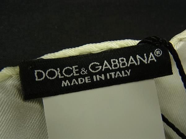 □新品□未使用□ DOLCE＆GABBANA ドルチェ&ガッバーナ シルク100  