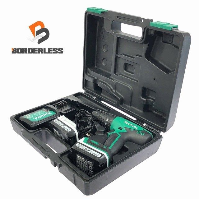 比較的 makita マキタ 14.4V 充電式震動ドライバドリル M850DSX バッテリー2個 14.4V 1.5Ah 充電器 ケース付
