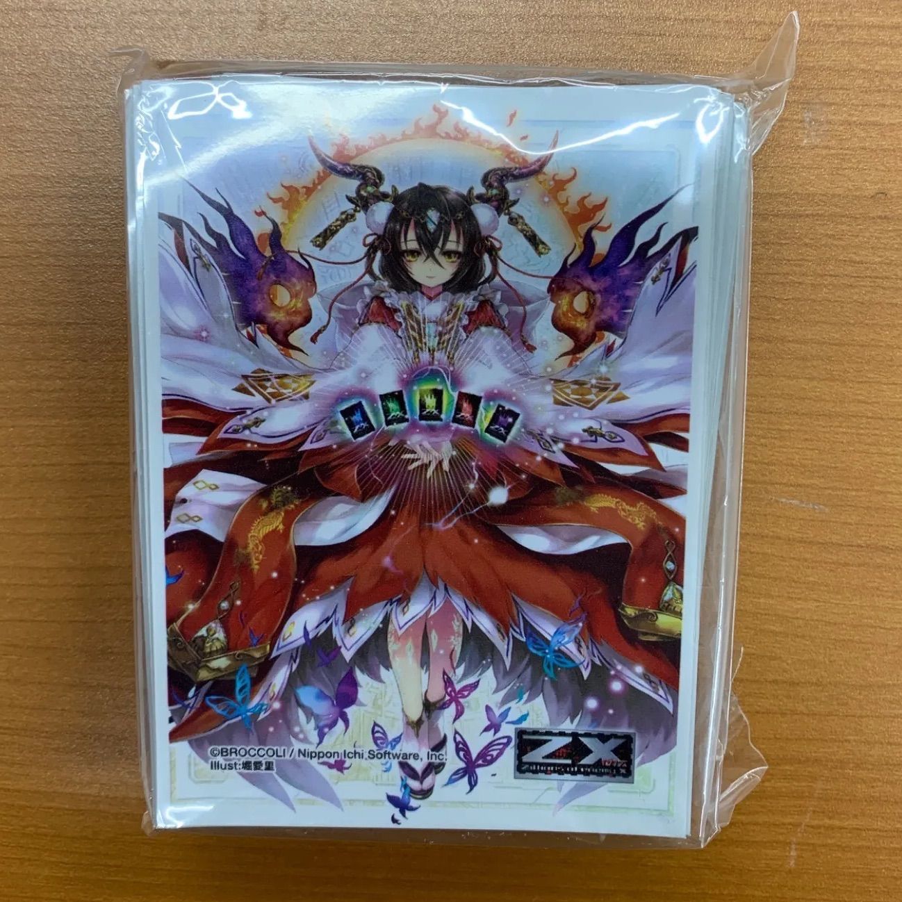 Z/X ゼクス　青の竜の巫女ユイ　スリーブ　3個セット Z/X ゼクス トレカアイテムくじ E賞 スリーブ 快く 青の竜の巫女
