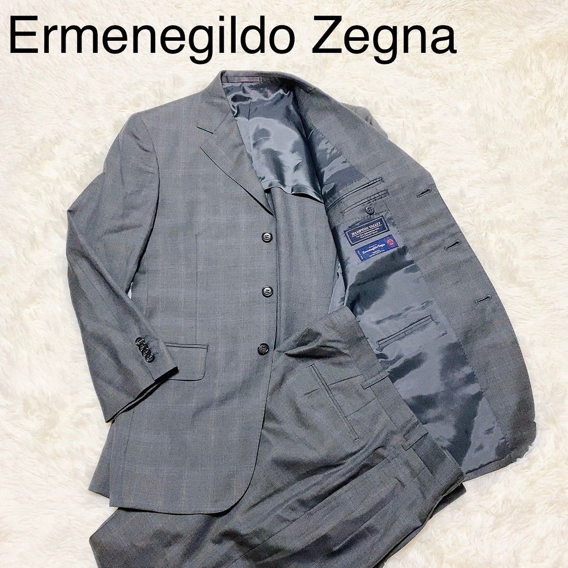 Ermenegildo Zegna エルメネジルドゼニア チェック セットアップ