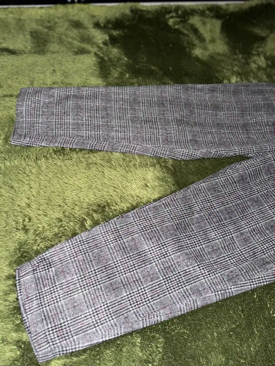 M エンジニアードガーメンツ チェック ウール トラウザー パンツ グレー プレイド WWW_OLIVIERBERNSTEIN_COM