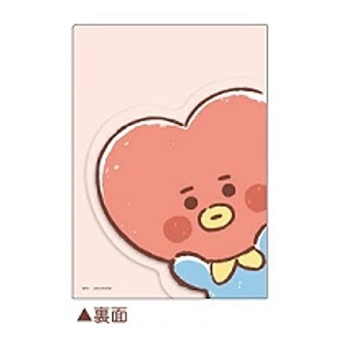 カミオジャパン BT21 ダイカットポケット3インデックスクリアファイル