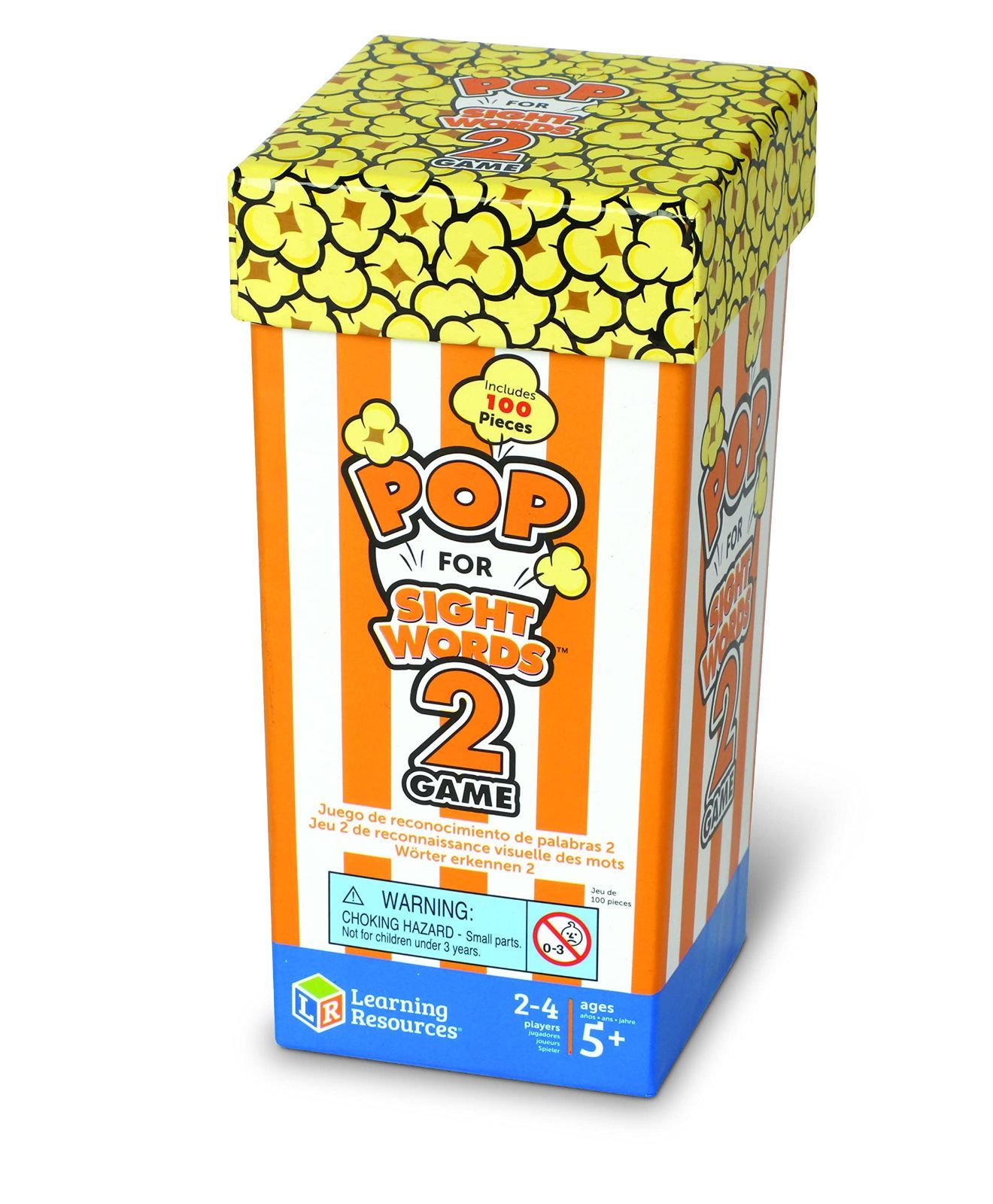 【人気商品】リソーシズ(Learning Resources) ポップゲーム サイトワード 2 英単語 ラーニング ゲーム LER 8630 正規品