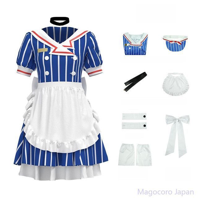 コスプレ衣装メイド服初音ミクアニメ二次元重音テト公式衣装