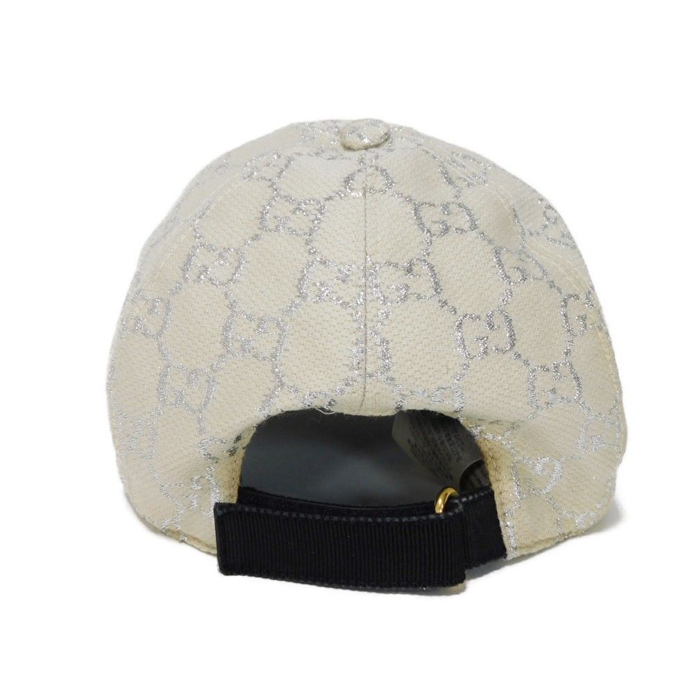 グッチ GUCCI キャップ 正規品 美品 グッチ 小物オリジナルGGキャンバス ベースボール キャップ