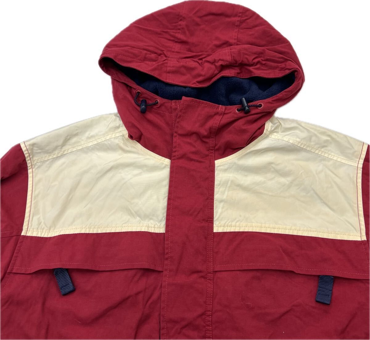 90s ☆ TOMMY HILFIGER マウンテンパーカー デザイン ナイロン 