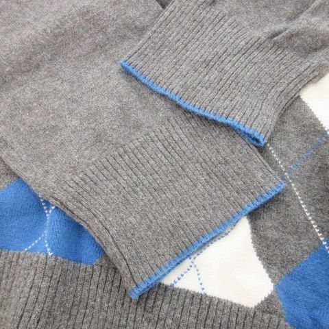 BURBERRY BLACK LABEL グレー ニット BURBERRY BLACK LABEL - 【美品】バーバリーブラックレーベル