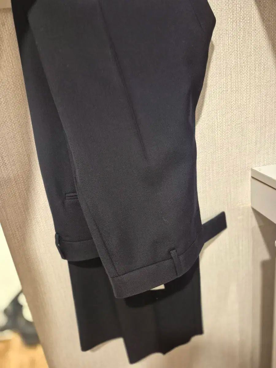CELINE(セリーヌ) ネイビー ウール ギャバジン パンツ 新品