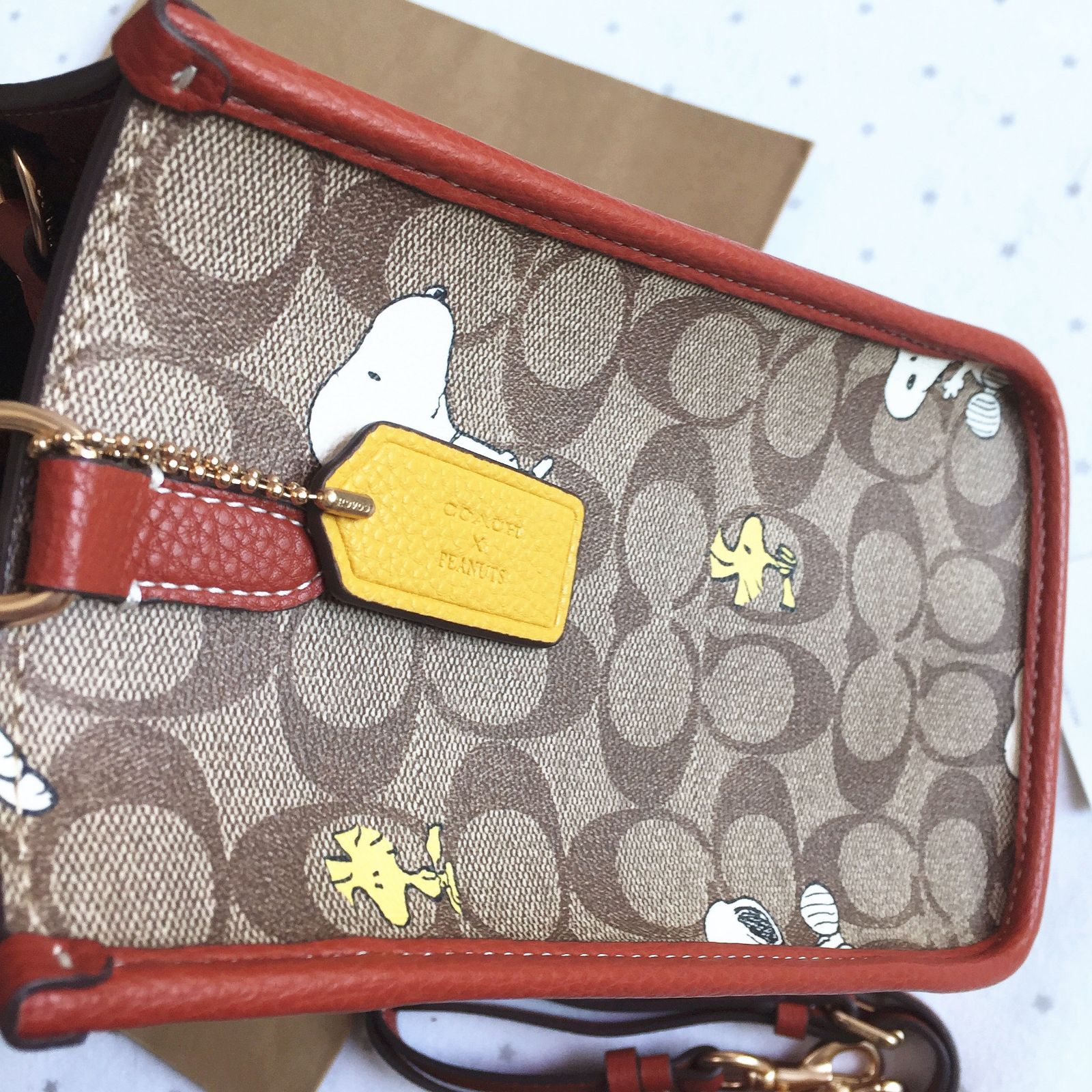 セール中】COACH コーチバッグ CE862 Coach x Peanuts スヌーピー 