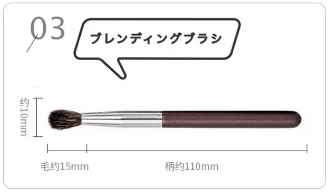 5本セット❤️ペイントブラシ 天然毛 約10mm 詳細ペイントブラシ - その他