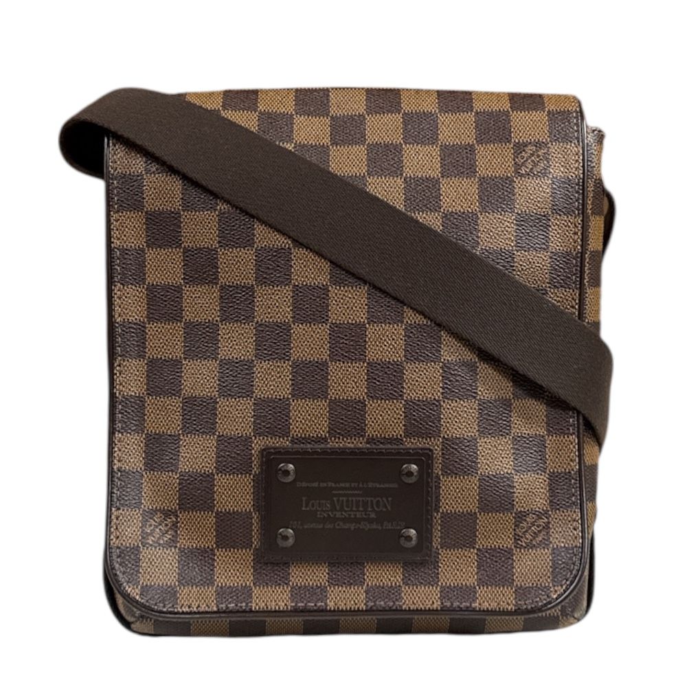 ルイヴィトン ブルックリンPM ダミエ ショルダーバッグ ダミエ