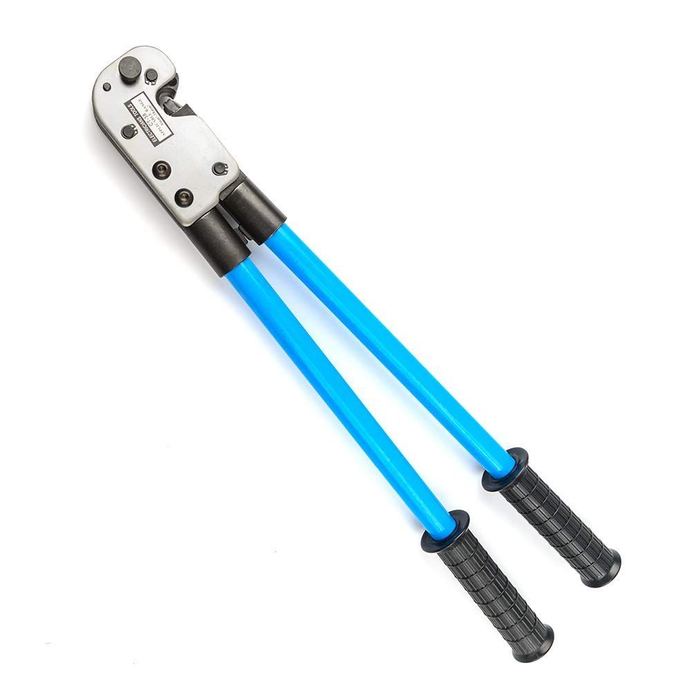 大注目！ アイウィス IWISS 強力型圧着工具 裸圧着端子 裸圧着スリーブ かしめ工具 8.0sq-38sq CT-38