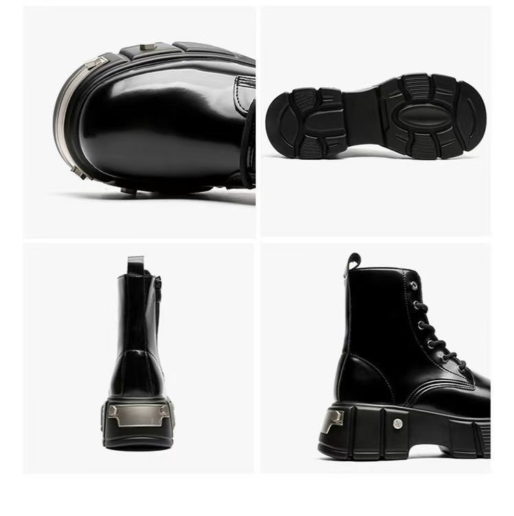 特攻ブーツ27センチ 27センチ ブラック 特攻ブーツ 27．0cm 黒 斜めカット ライダー