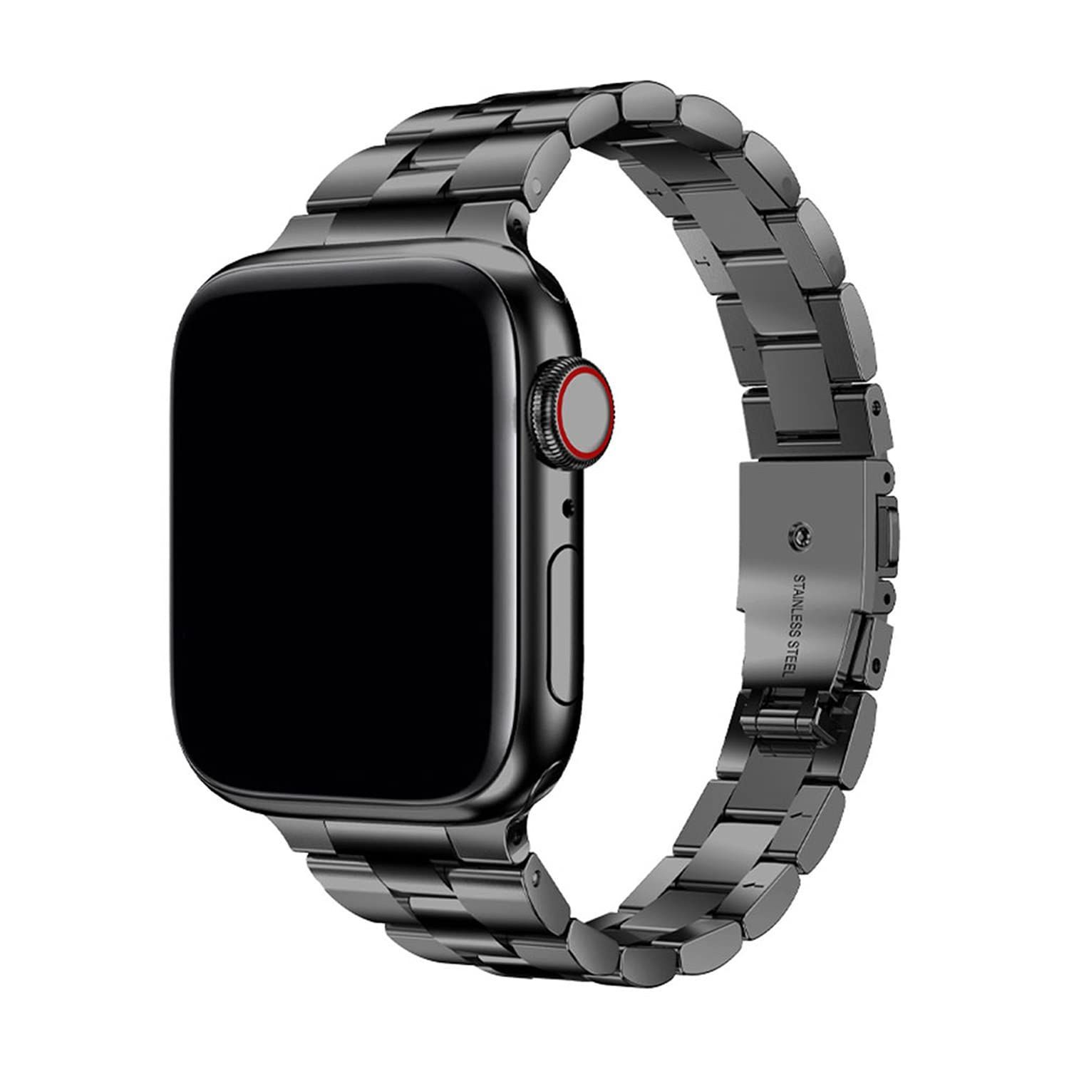 Apple Watch ベルト メタル バンド レディース - 時計