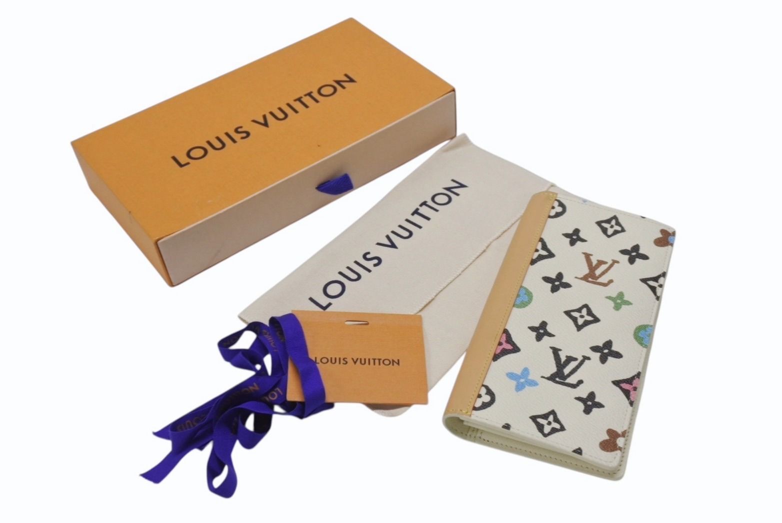 LOUIS VUITTON ルイヴィトン × タイラーザクリエイター ポルトフォイユ ブラザ NM 長財布 モノグラムクラギー M83335 バニラ 4b006605
