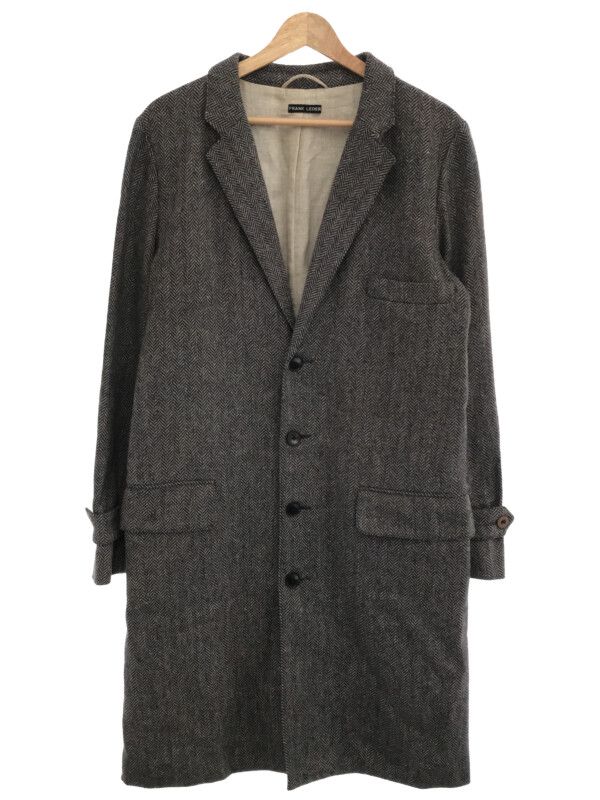 希少⭐︎FRANK LEDER フランクリーダー ウールヘリンボーン コートXS