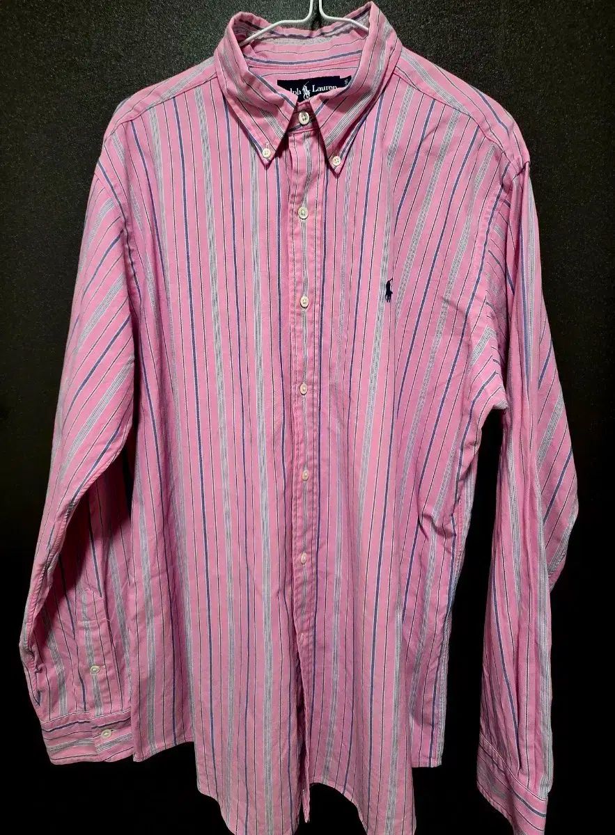 ポロ Ralph Lauren ラルフローレン ピンク ストライプ シャツ