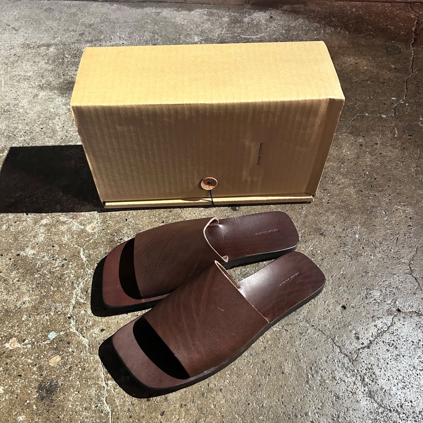Hender Scheme house made |||slide エンダースキーマー サンダル アウトソール28.5㎝ 定価￥39.600