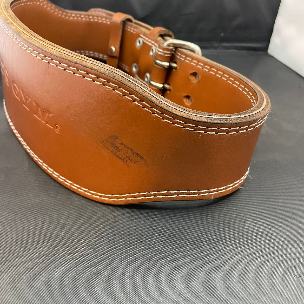 ゴールドジム トレーニングベルト ゴールドジム プロレザーベルト S