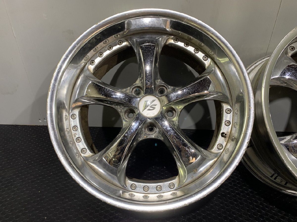 【当時物・値下げ◯】WORK vskf 18インチ　9J+45 2本セット 当時物・値下げ◯】WORK vskf 18インチ 9J+45 2本セット WORK VS