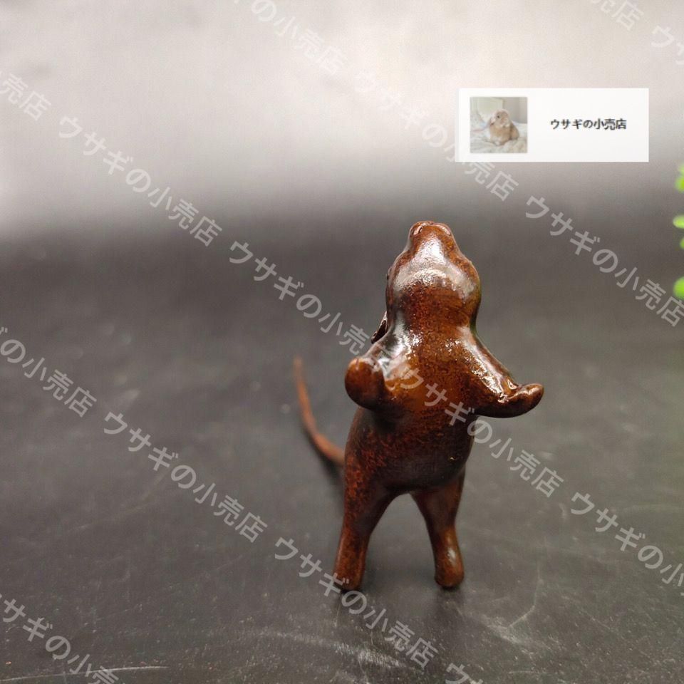 銅 細工 茶道具  香道具 蓋置 置物  ラクダ  銅製 新品・未使用】銅 細工 茶道具 香道具 蓋置 置物 長尾ネズミ