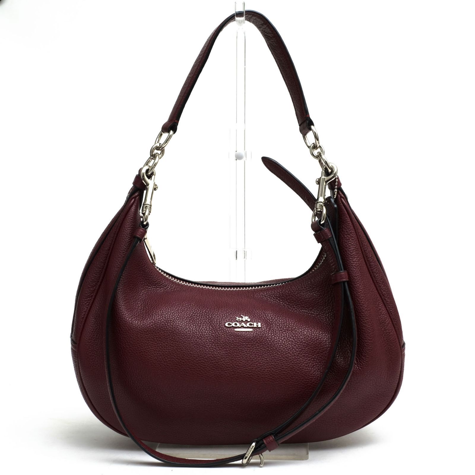 Coach pebble leather harley east west hobo new arrivals