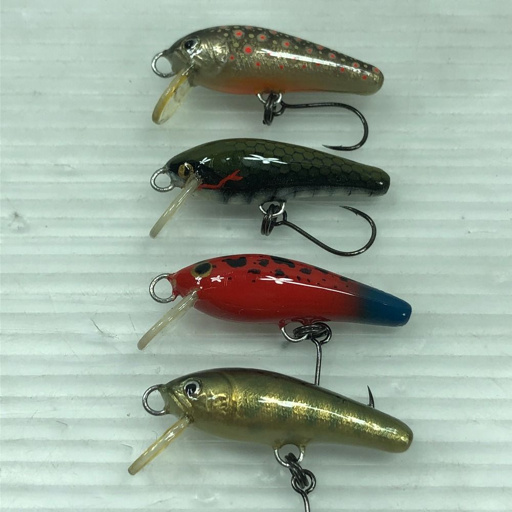 人気 ΣΣやまんちゅ ハンドメイドルアー ミノー 4個まとめ ΣΣ やまん