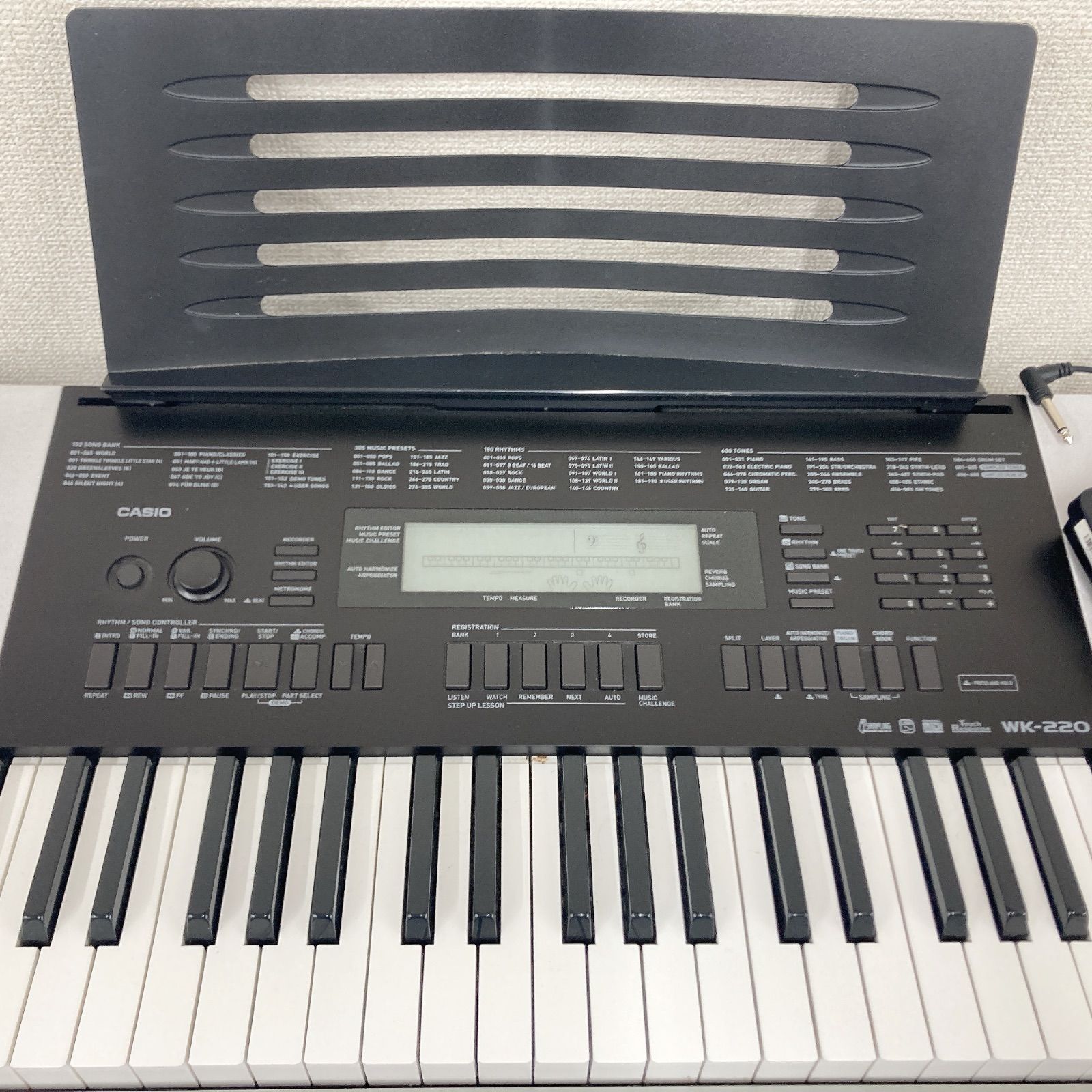 CASIO 電子ピアノ WK-220 CASIO カシオ 電子 キーボード ベーシックキーボード WK-220 電子楽器