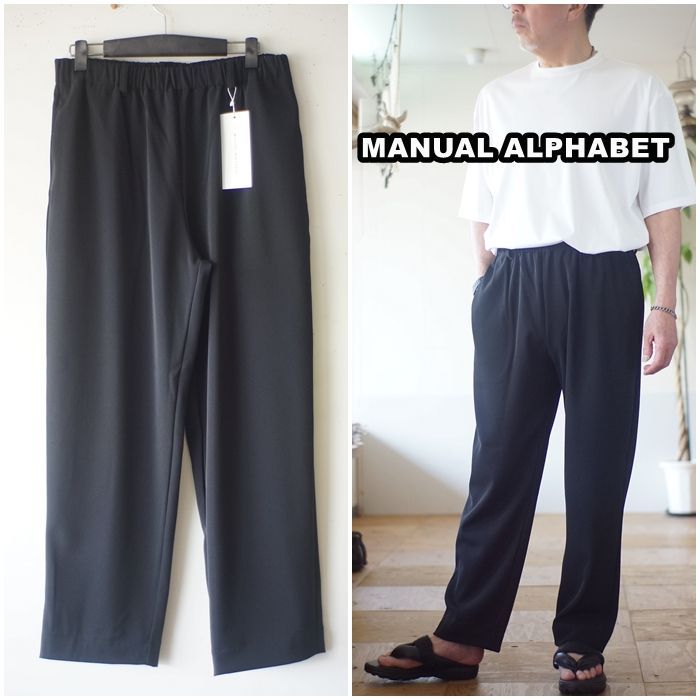 MANUAL ALPHABET 　マニュアルアルファベット 　長袖シャツ 　バンドカラーシャツ　MAS739 [40%OFF] マニュアルアルファベット Manual Alphabet