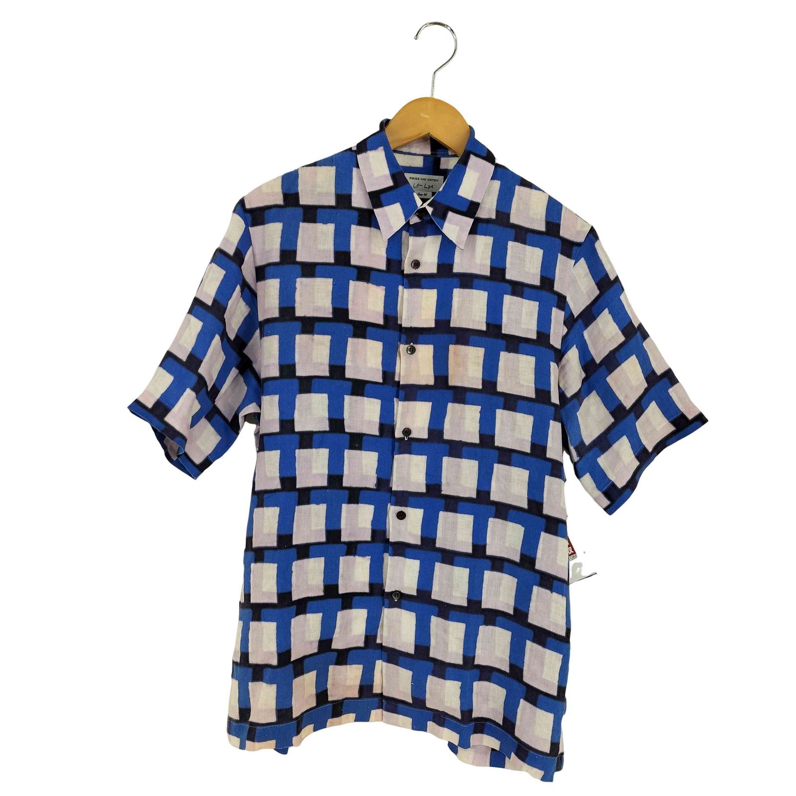 ドリスヴァンノッテン DRIES VAN NOTEN LEN LYE リネン S/S シャツ 