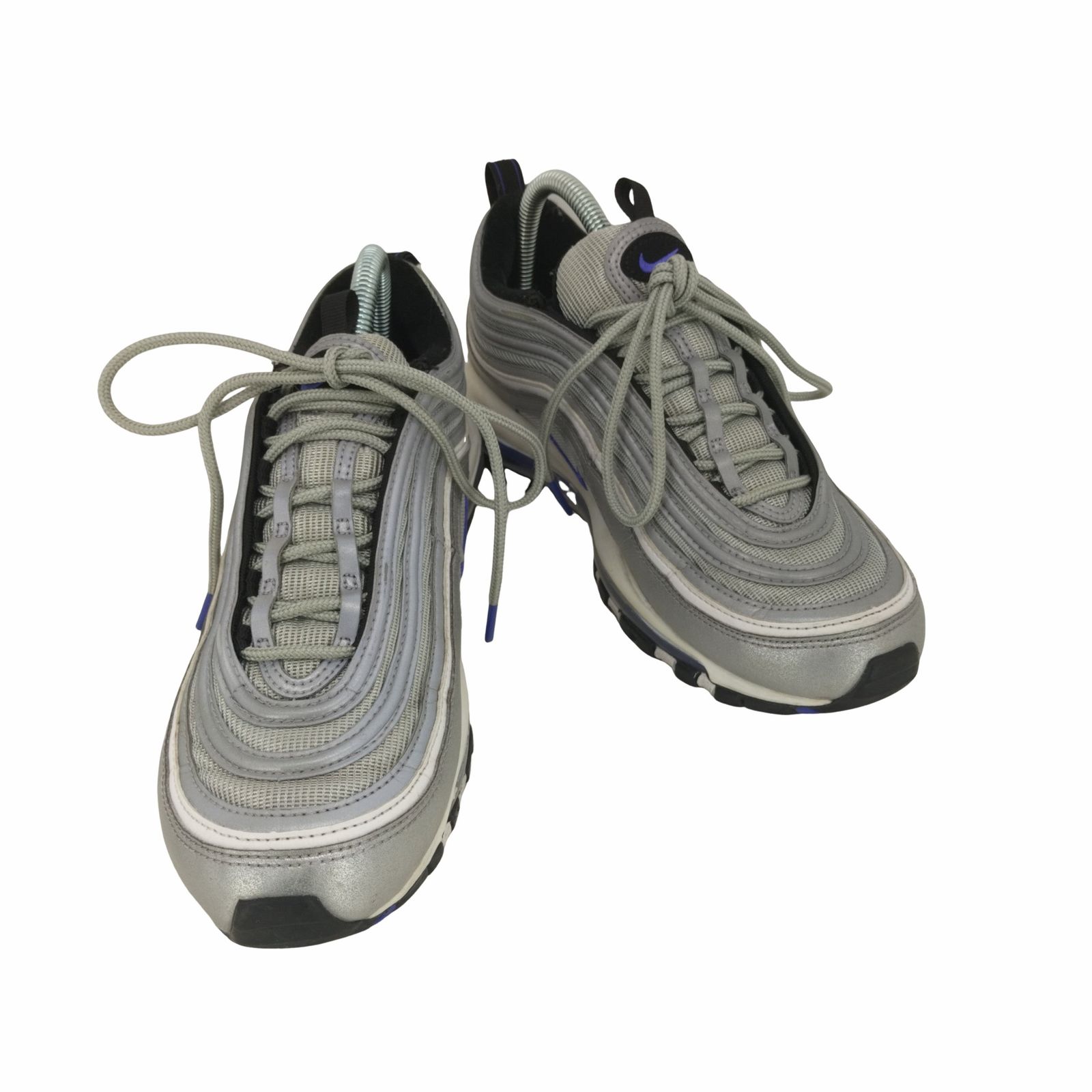 ナイキ NIKE Air Max 97 'Pumice' M.Silver/R. Blu エアマックス97 シルバー パープル ローカット スニーカー メンズ JPN：26 