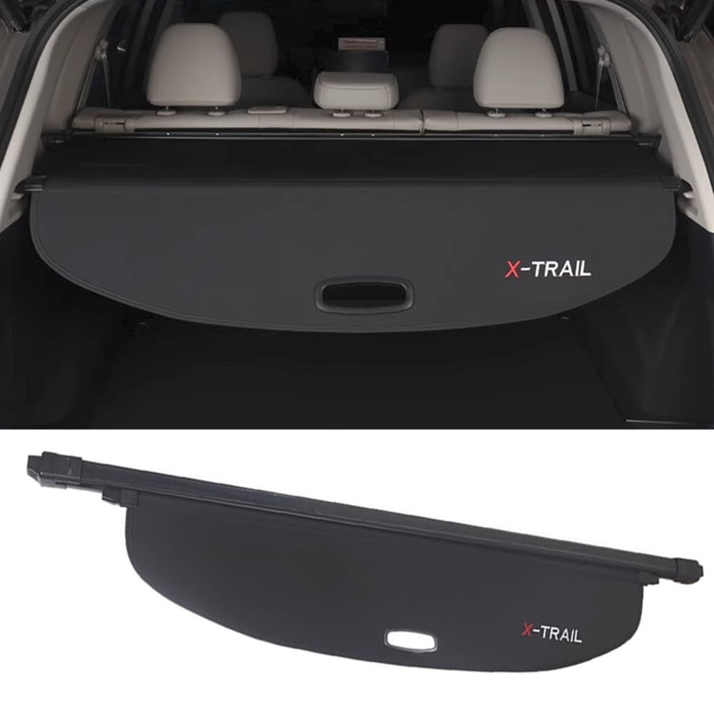 新品 XIKER 日産 エクストレイル T32系 トノカバー ロールシェード 内装 カスタム 新型X-Trail プライバシー保護 ラゲッジ収納 2013年12月2022年7月 紫外線対策 トランク アクセサリー 取付簡単 ドレスアップ 荷室整理 パーツ (