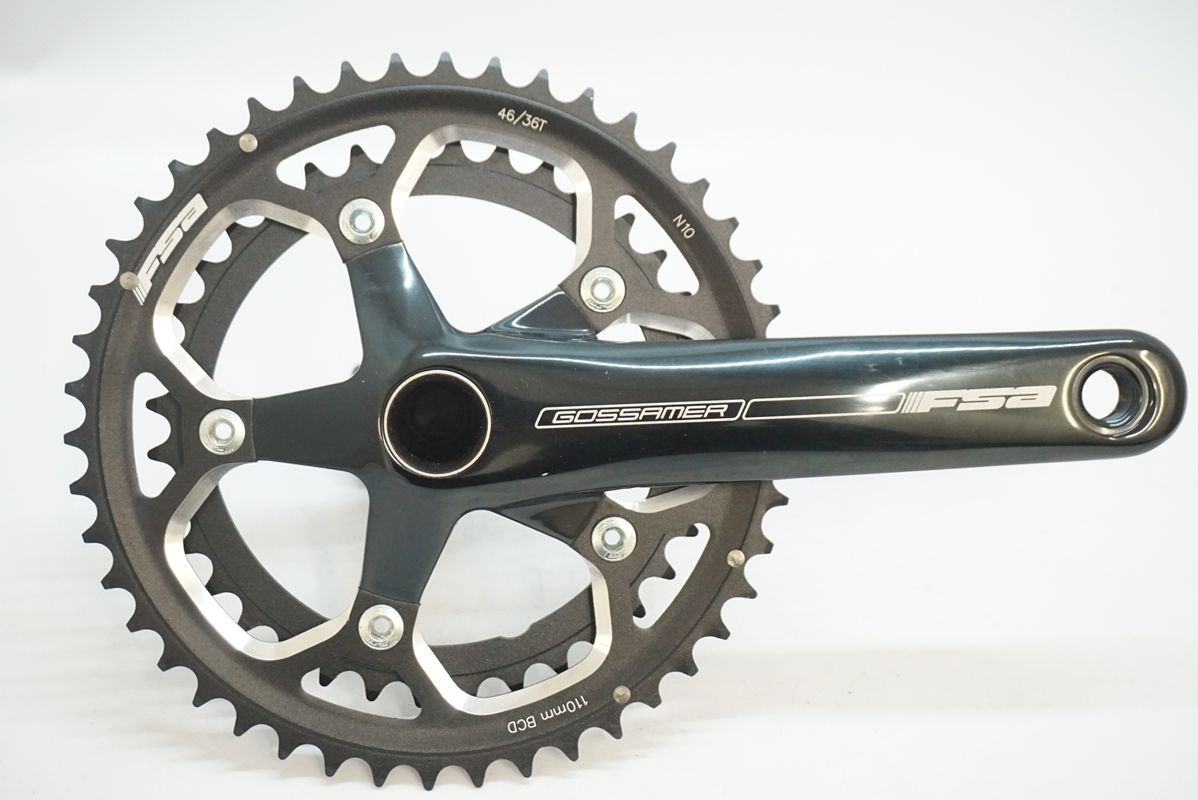 FSA 「エフエスエー」 GOSSAMER CK-6020 46-36T 170mm クランク / バイチャリ福岡店