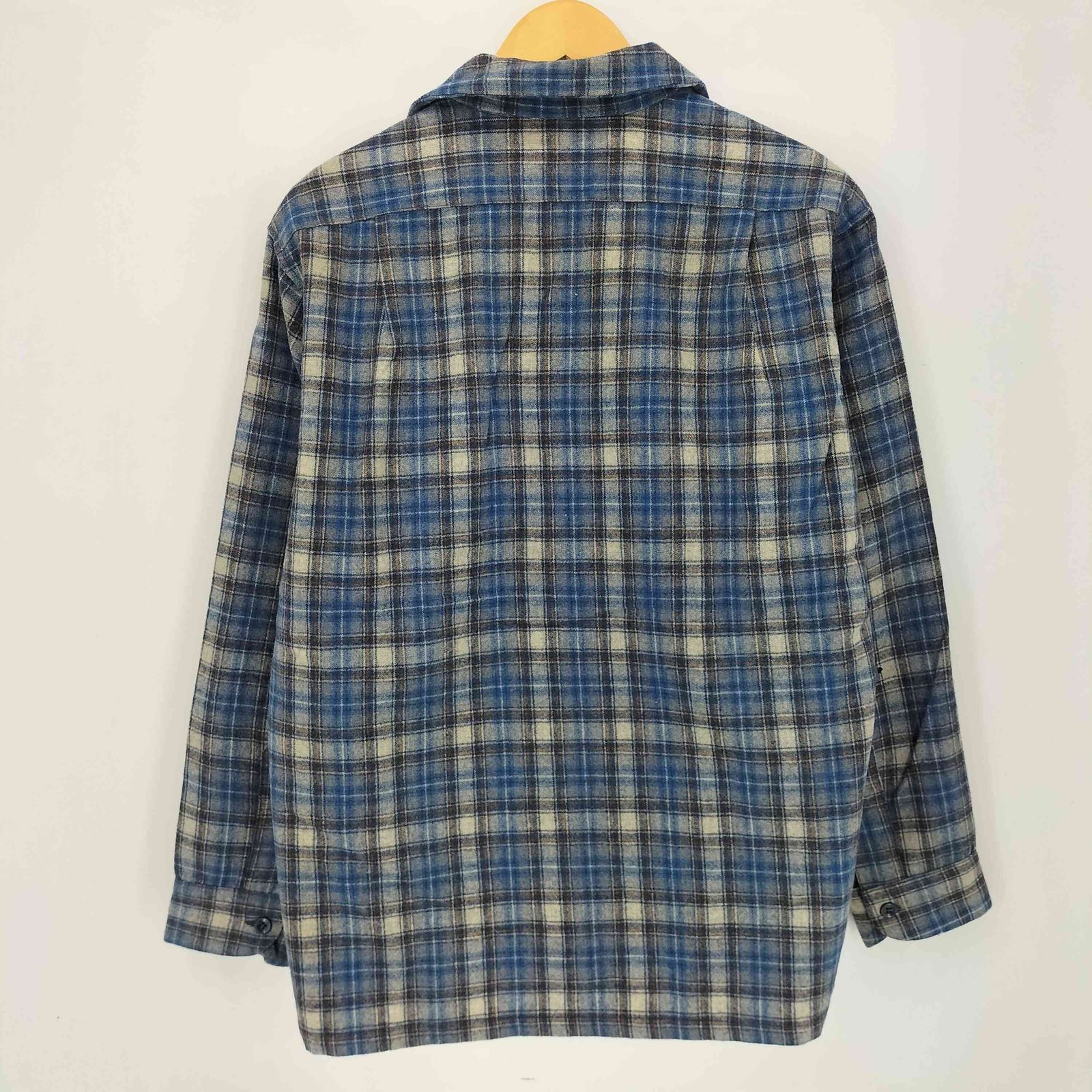 ペンドルトン PENDLETON 70S USA製 チェックボードシャツ 好配色