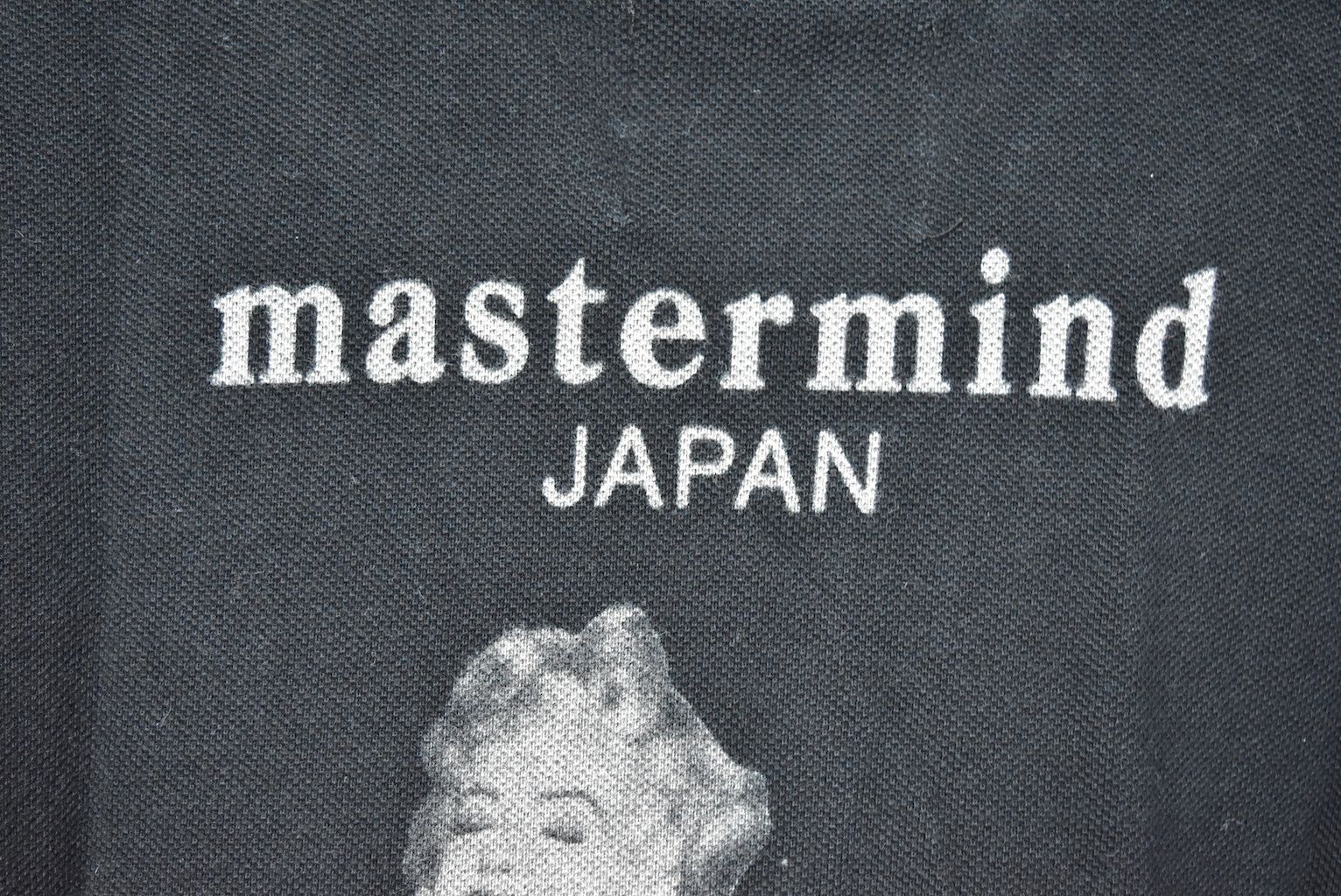 MASTERMIND JAPAN マスターマインド マリリンモンロー ポロシャツ 28704 - 834 59