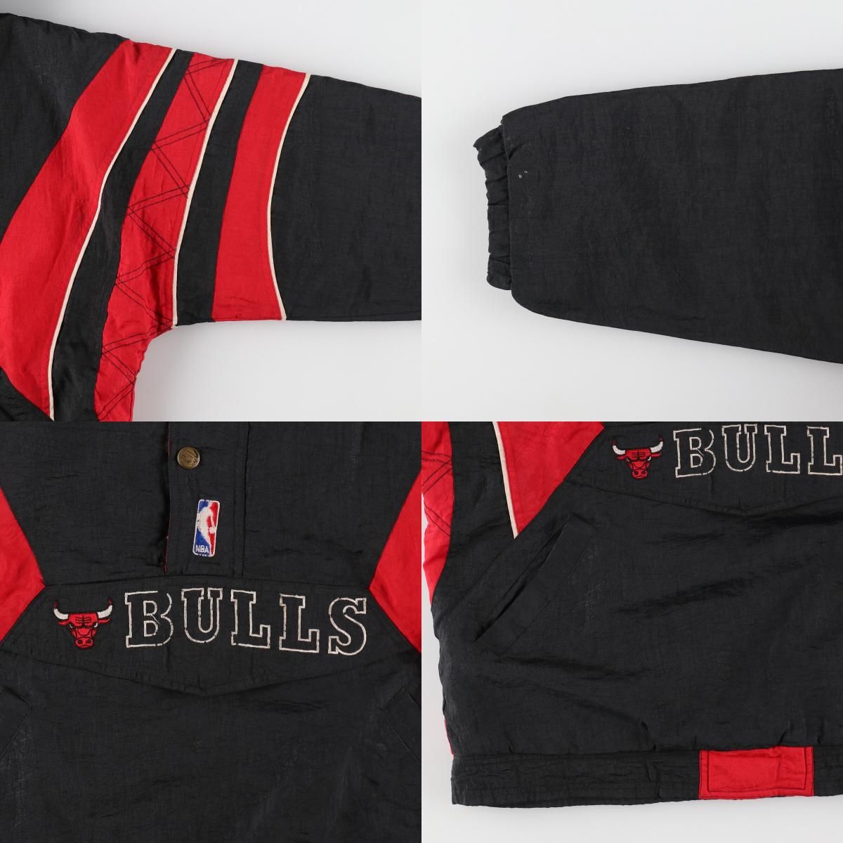 古着 90年代 スターター Starter NBA CHICAGO BULLS シカゴブルズ 