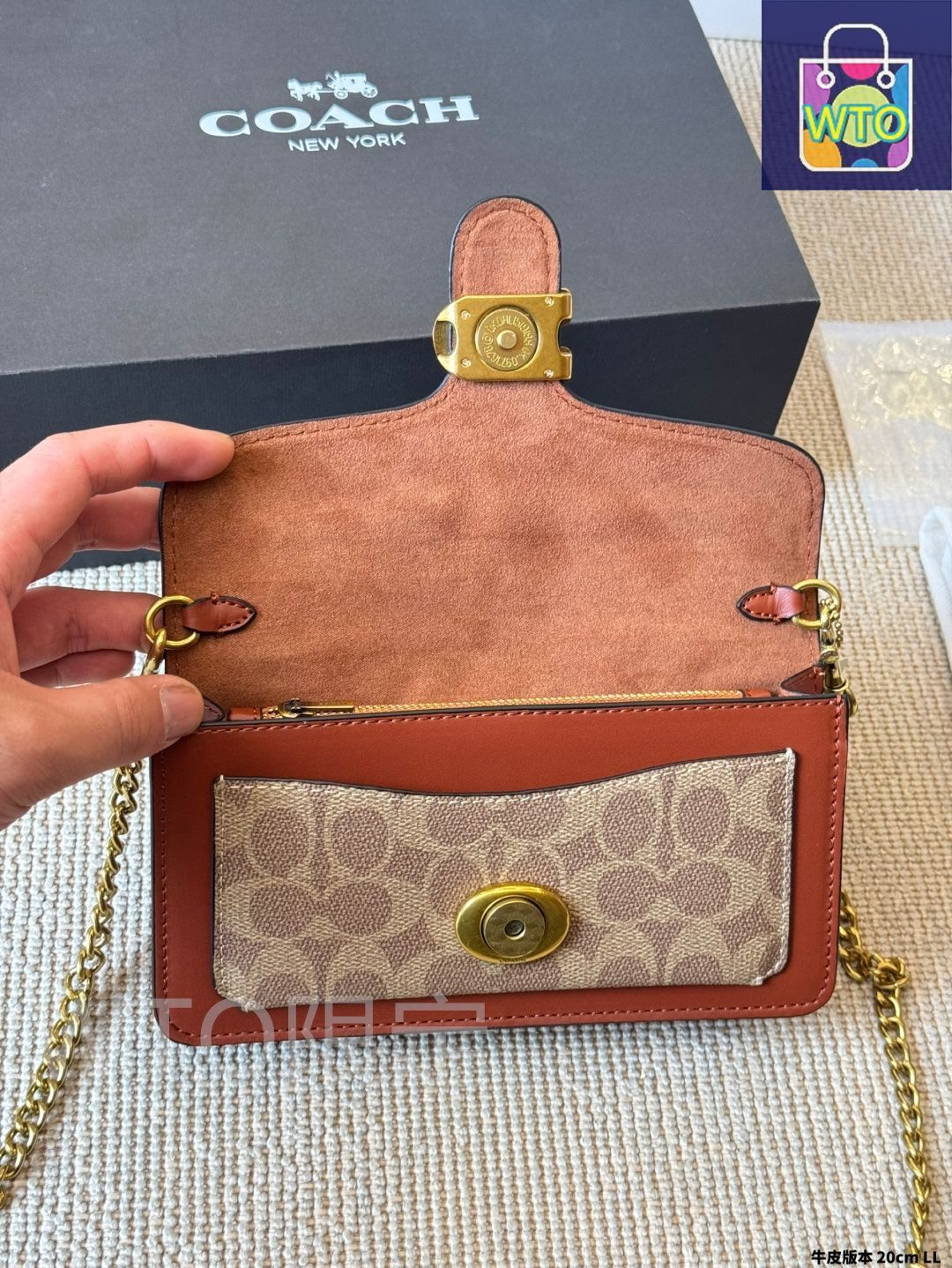 今日特価】Coach コーチ タビー リストレット ミニサイズ