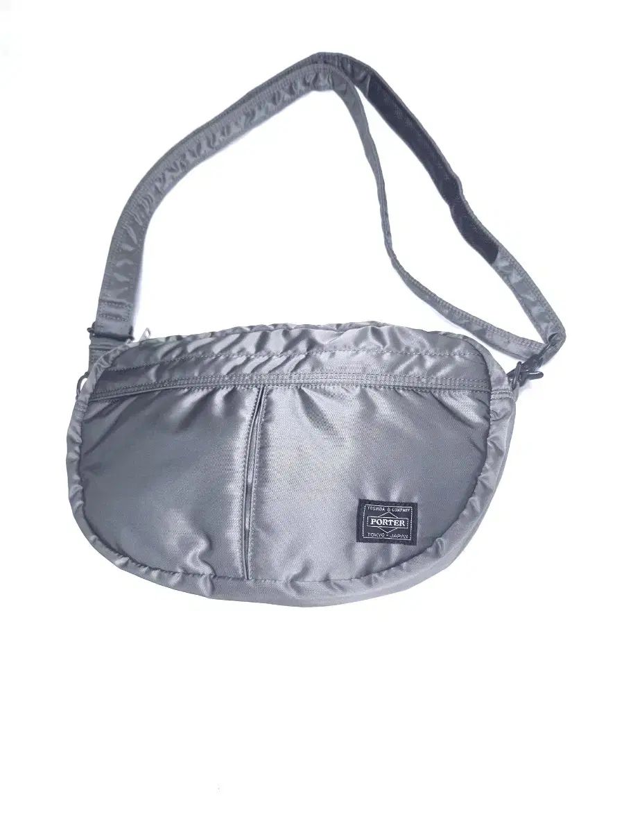 PORTER ポーター タンカー ショルダーバッグ ハーフムーン シルバーグレー Porter(ポーター) タンカー ショルダーバッグ ハーフムーン