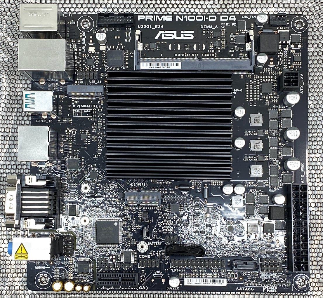 美品】 ASUS PRIME N100I-D D4-CSM Onboard Intel Processor 美品】 ASUS PRIME N100I-D D4-CSM Onboard Intel Processor