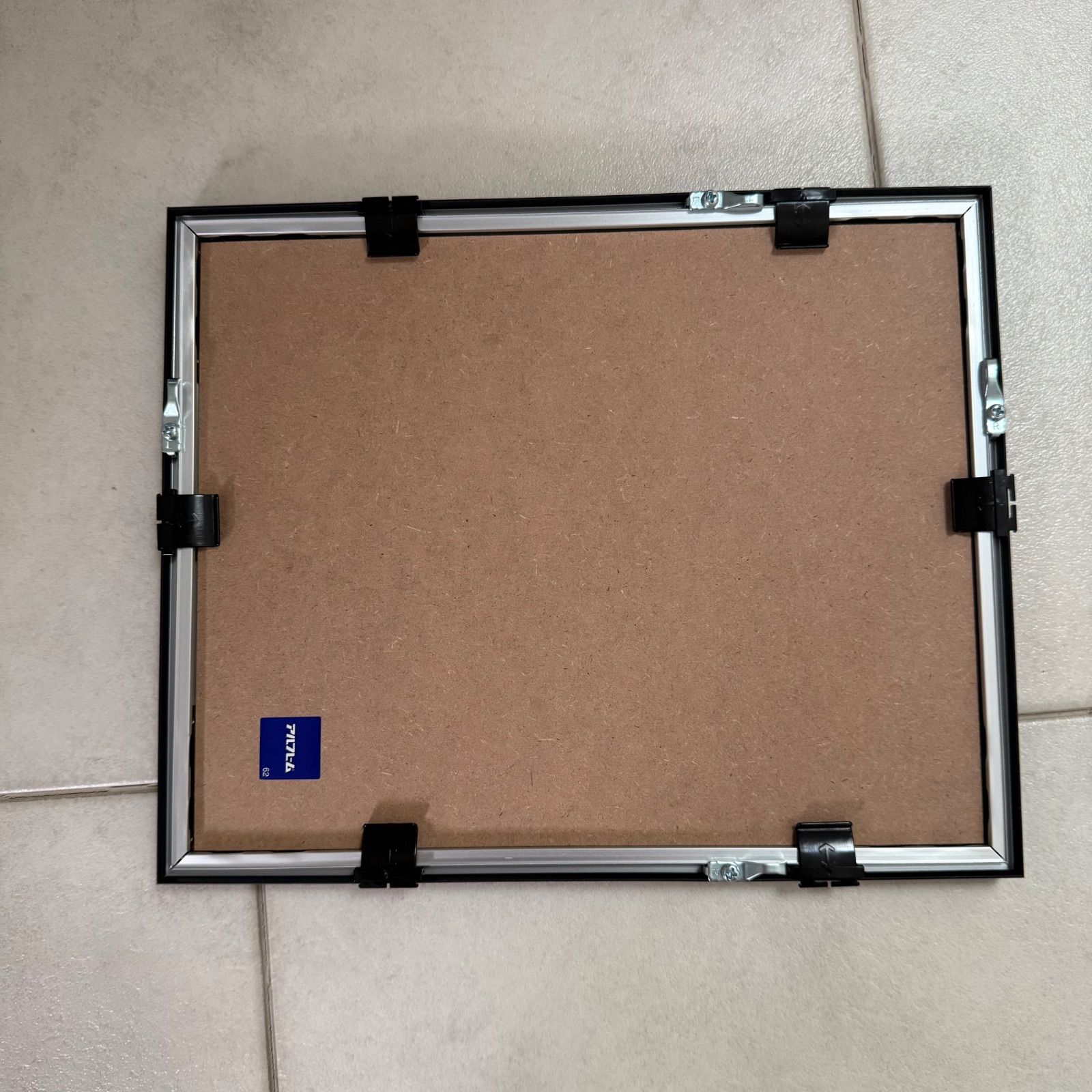 京都帯屋さん フレーム入りシルク織物アート 蔦 小 グレー NEXPOTALLINN_EU