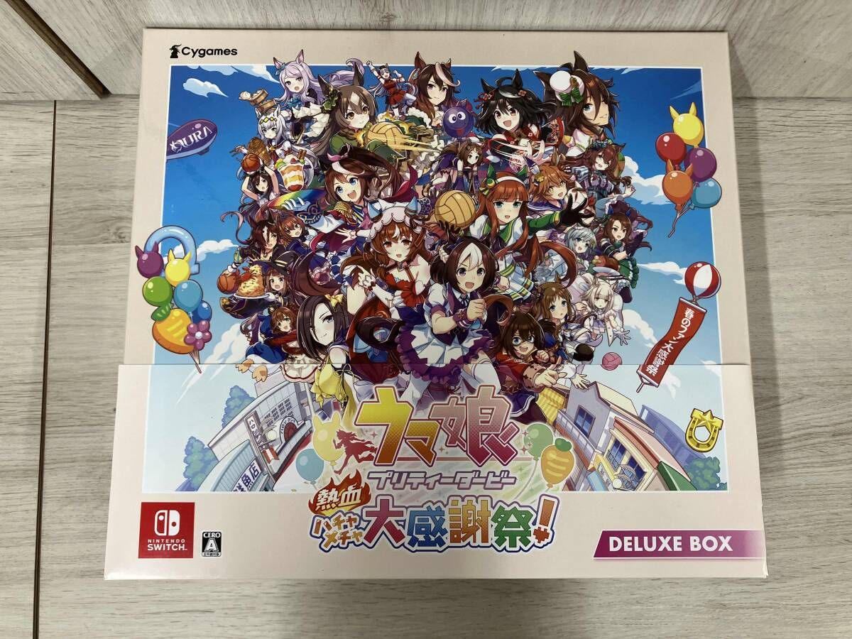 動作 済み ニンテンドースイッチ ウマ娘 プリティｰダｰビｰ 熱血ハチャメチャ大感謝祭!DELUXE BOX