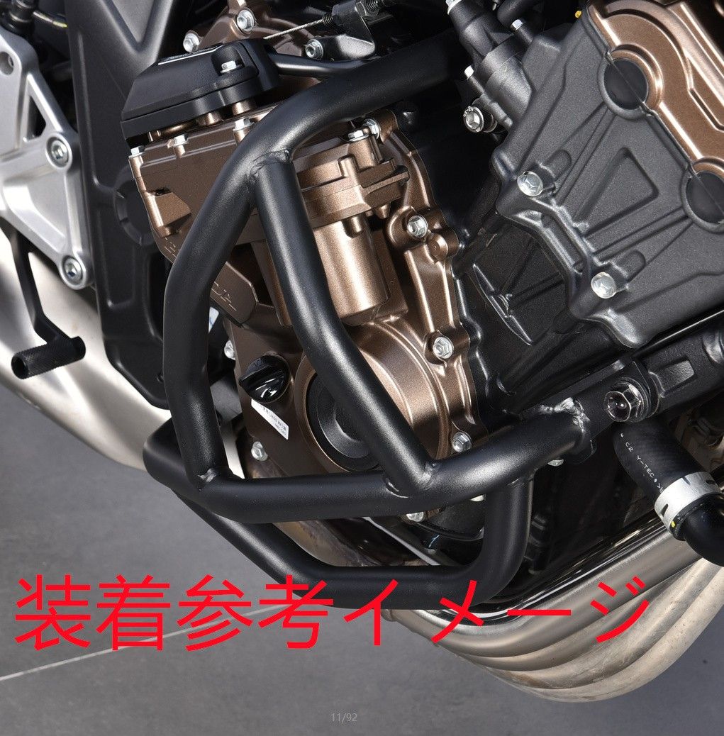 CB650R cb650r 2025 2025 以降 エンジンガード 黒 FFCRYSTALESIA_COM