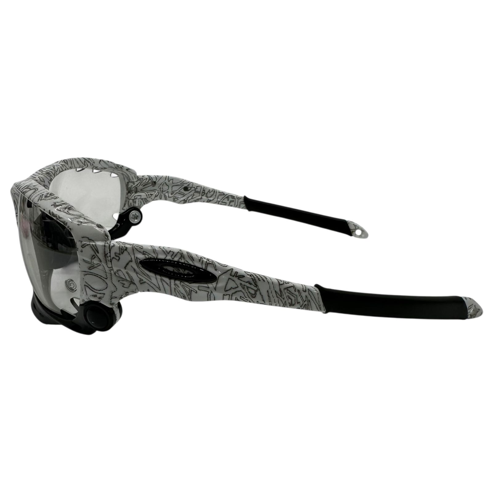 OAKLEY(オークリー) RACING JACKET White Black Ghost Text レーシング 