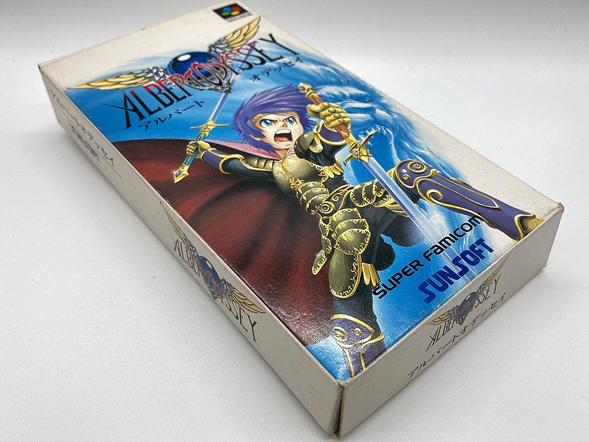 Amazon.co.jp: SFC アルバートオデッセイ 箱、説明書、ハガキ