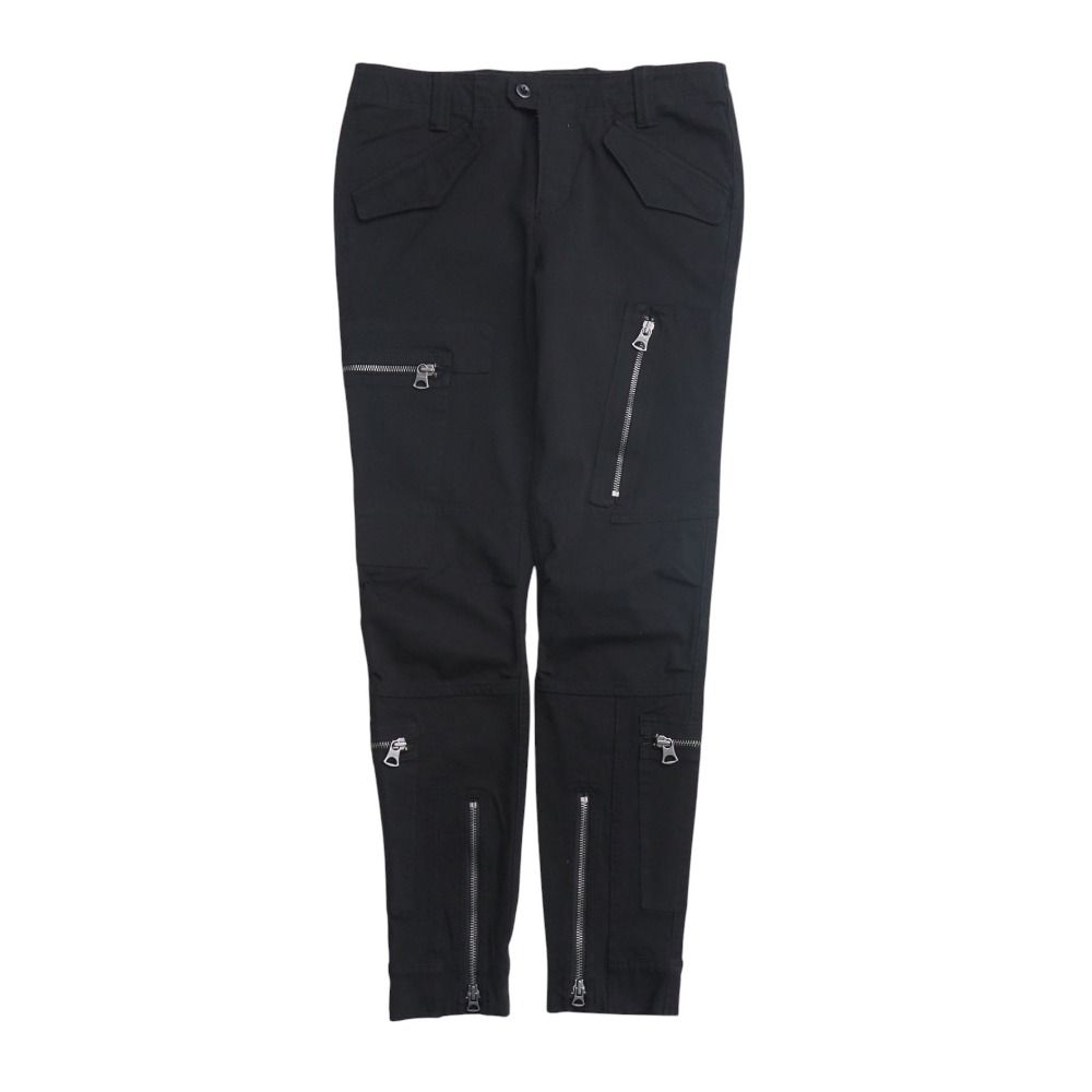 極美品 LAUREN RALPH LAUREN カーゴパンツ サイズ4 ブラック □未使用品□RALPH LAUREN ラルフローレン カーゴパンツ サイズ4