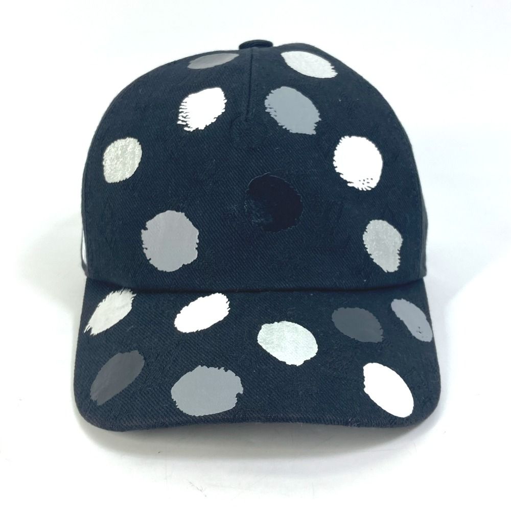 ルイヴィトン キャスケットペインティッド ドットモノグラム キャップ LOUIS VUITTON ルイヴィトン キャップ キャスケット ベルベット