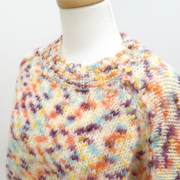 forte_forte ニット 04/2022 セーター ウール モヘア #0 マルチカラー  