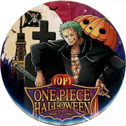 東京ワンピースタワー限定 2016 ハロウィン 缶バッジ ロビン 【公式通販】