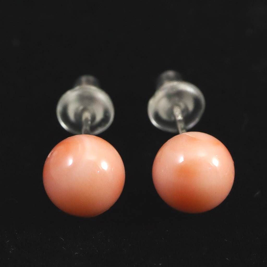 宮古島産 天然 宝石珊瑚 深海サンゴ ペンダントトップ　K18YG　2.87ｇ 宮古島産 天然 宝石珊瑚 深海サンゴ ペンダントトップ K18YG 1.94ｇ